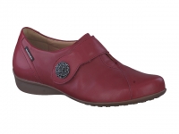 Chaussure mobils mocassins modele faustine rouge